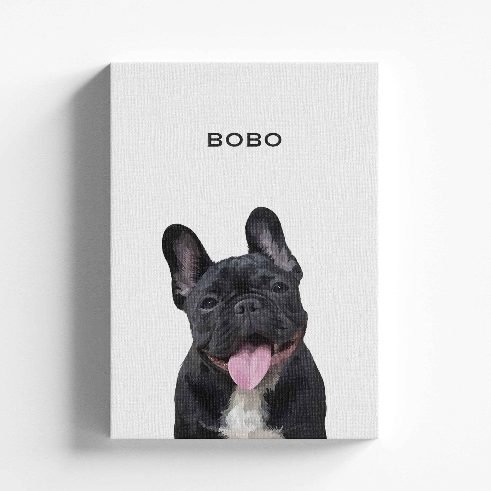 Custom Pet Portraits on Canvas - Hand-Drawn Art - MusaMonster