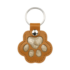 Custom Pet Fur Keychain