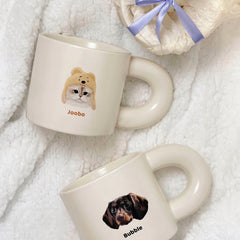 Custom Pet Portrait Mug - MusaMonster