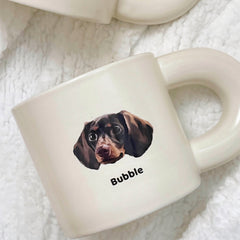 Custom Pet Portrait Mug - MusaMonster
