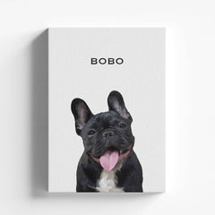 Custom Pet Portrait on Canvas - MusaMonster