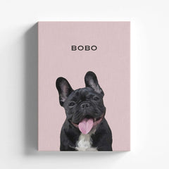 Custom Pet Portrait on Canvas - MusaMonster