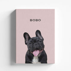 Custom Pet Portrait on Canvas - MusaMonster