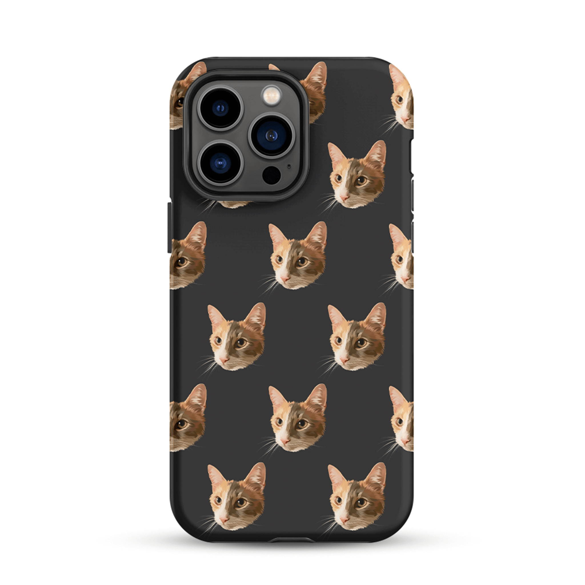 Custom Pet Portrait Phone Case - Protective Dual - Layer - MusaMonster