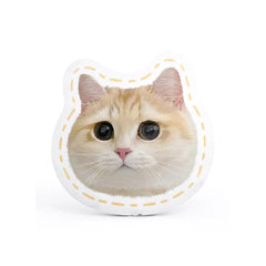 Custom Pet Portrait Shaped Pillow - MusaMonster