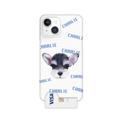 Custom Pet Portrait Wallet Phone Case with Cardholder - MusaMonster