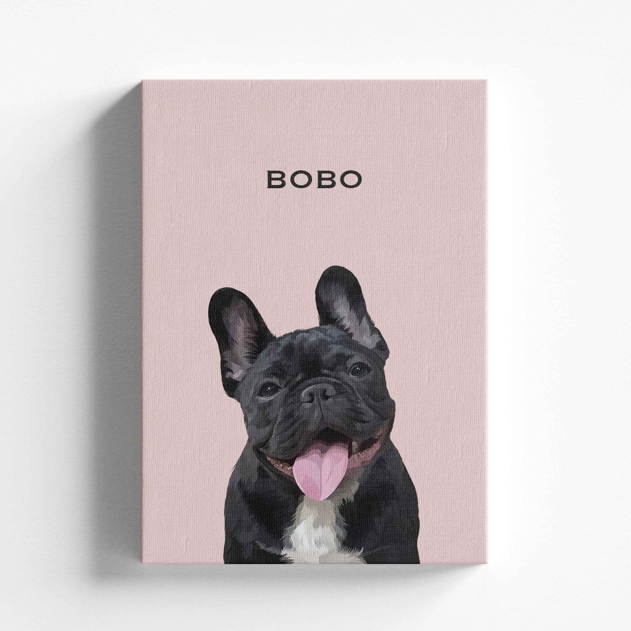 Custom Pet Portrait on Canvas - MusaMonster