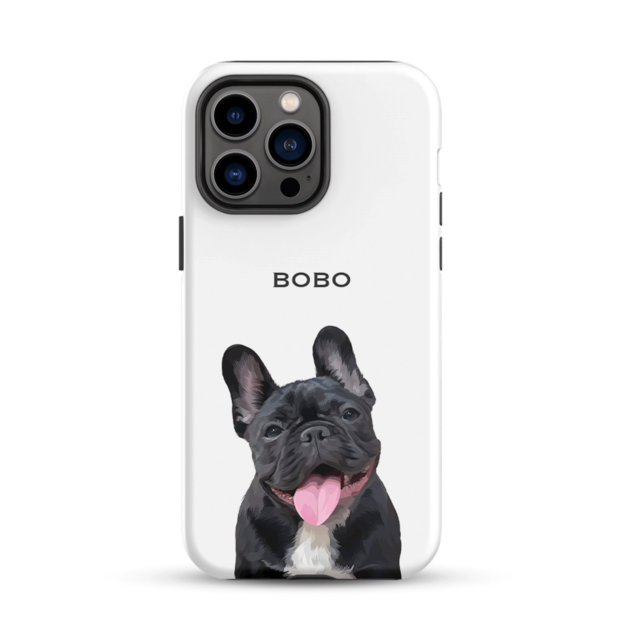 Custom Pet Portrait Phone Case - Protective Dual - Layer - MusaMonster