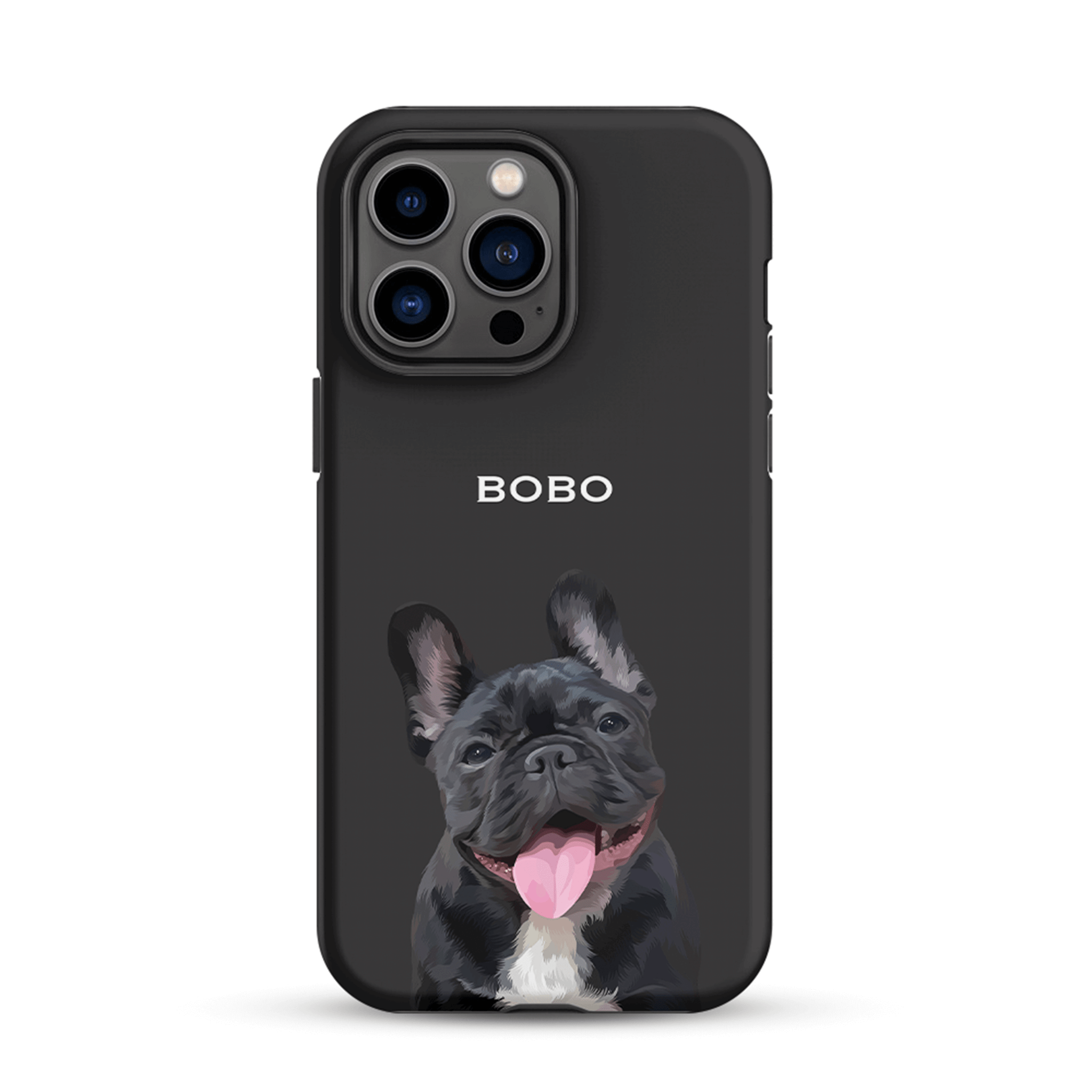 Custom Pet Portrait Phone Case - Protective Dual - Layer - MusaMonster