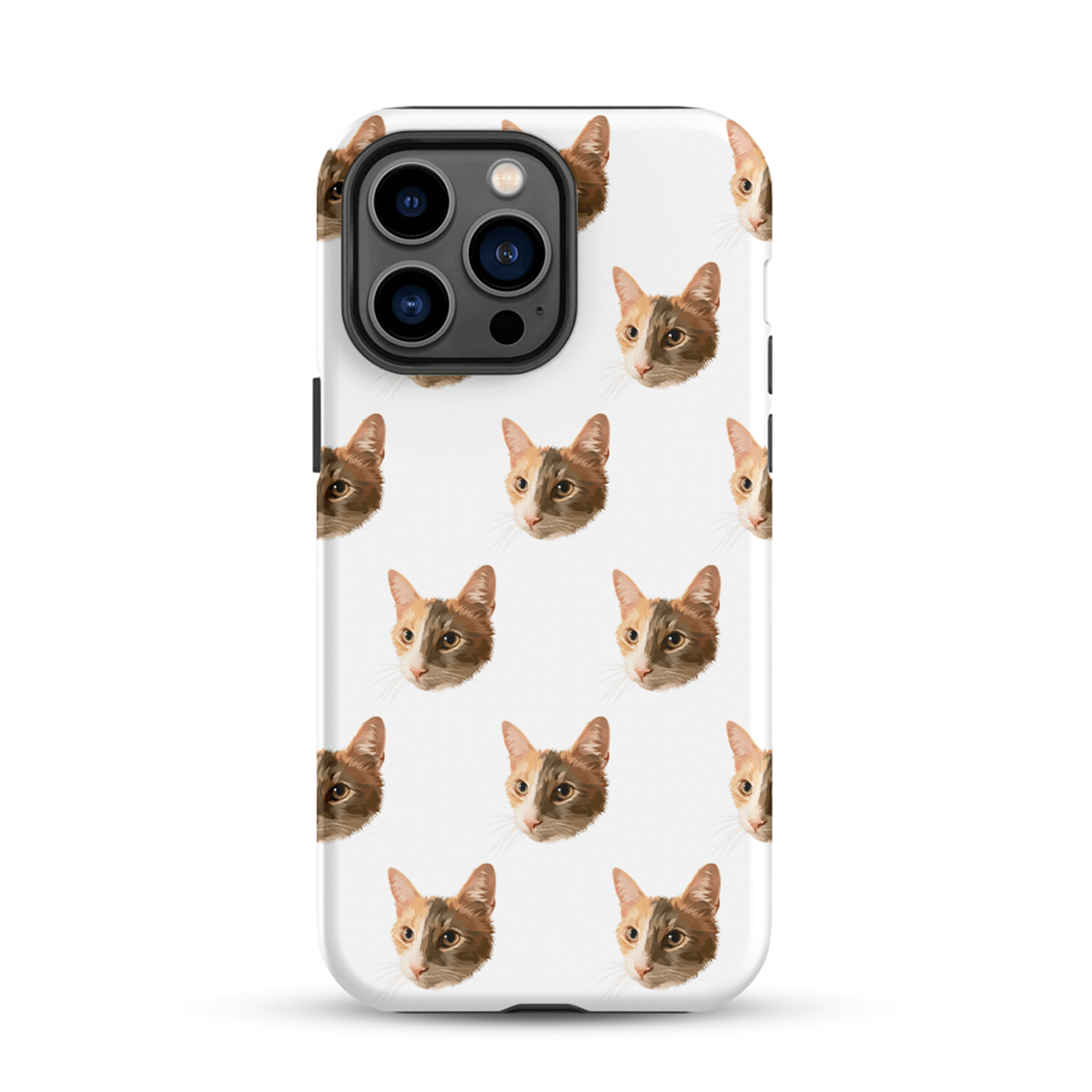 Custom Pet Portrait Phone Case - Protective Dual - Layer - MusaMonster
