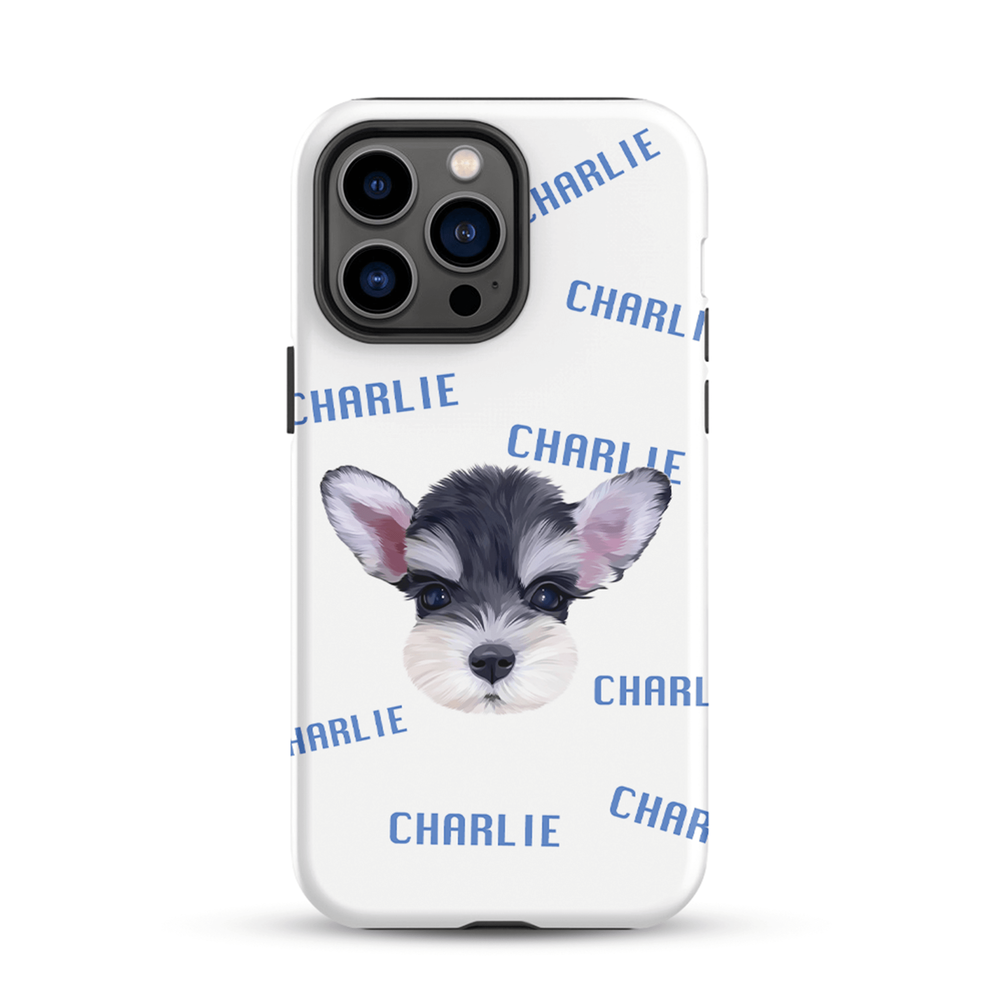 Custom Pet Portrait Phone Case - Protective Dual - Layer - MusaMonster