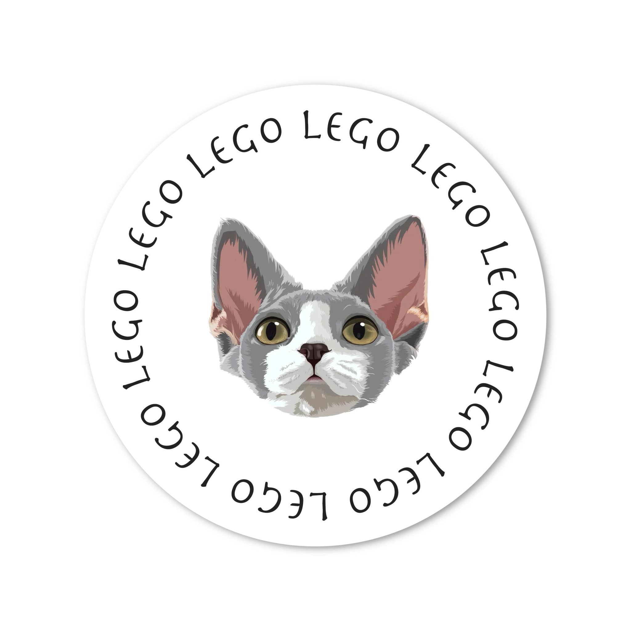 Custom Pet Round Rug - MusaMonster